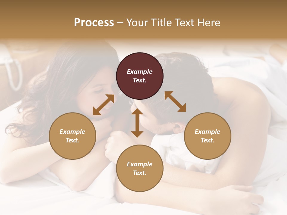 Caucasian Devoted Boyfriend PowerPoint Template