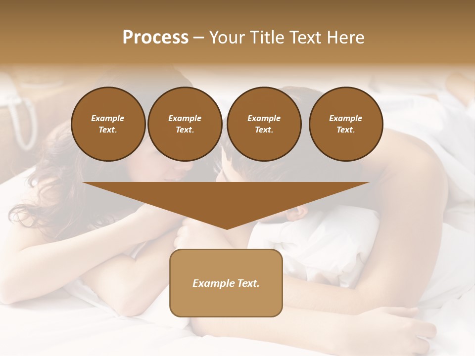 Caucasian Devoted Boyfriend PowerPoint Template