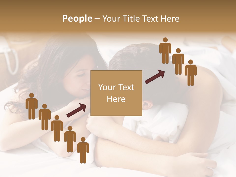 Caucasian Devoted Boyfriend PowerPoint Template