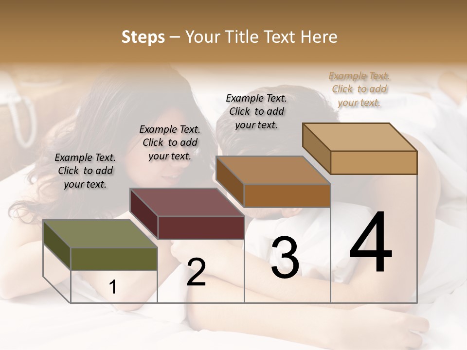 Caucasian Devoted Boyfriend PowerPoint Template