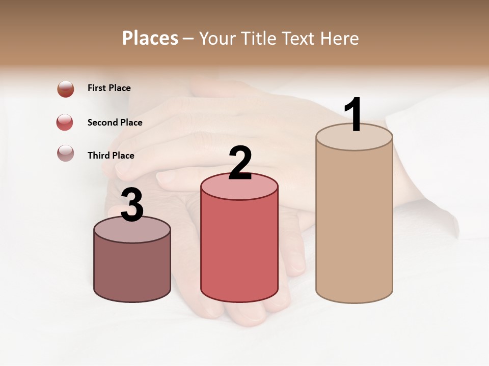 Old Grandmother Healthy PowerPoint Template