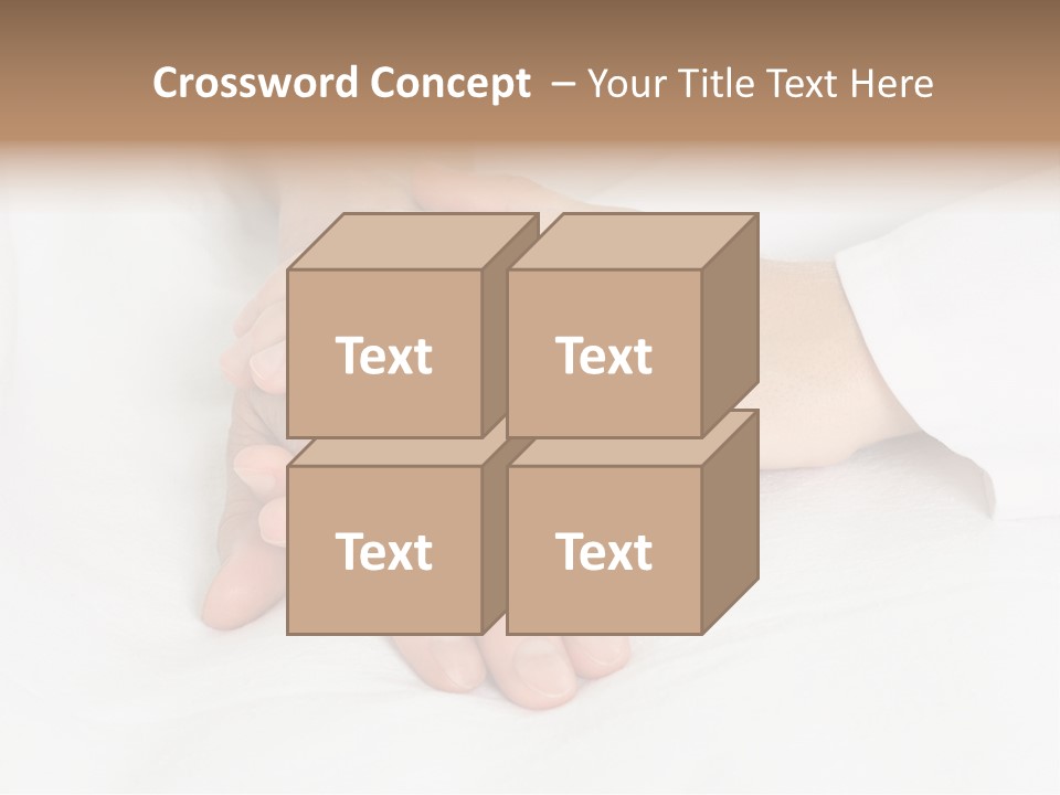 Old Grandmother Healthy PowerPoint Template