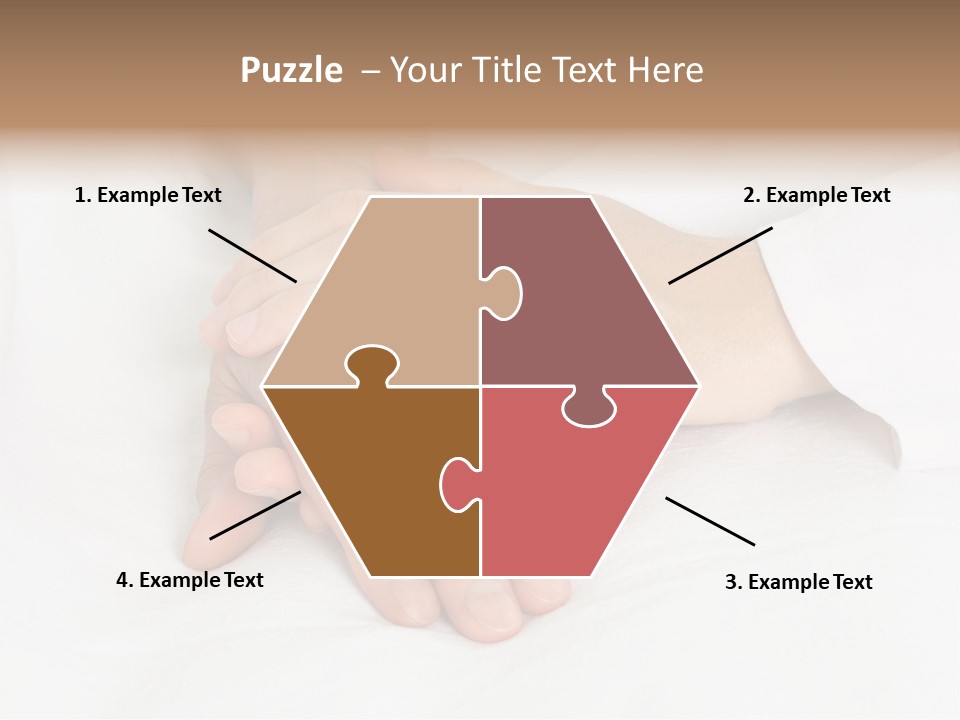 Old Grandmother Healthy PowerPoint Template