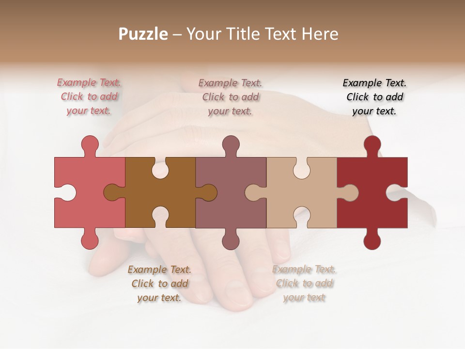 Old Grandmother Healthy PowerPoint Template