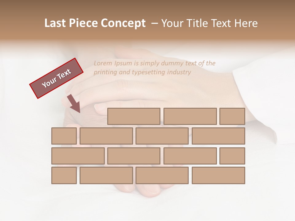 Old Grandmother Healthy PowerPoint Template