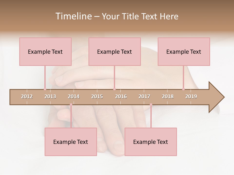 Old Grandmother Healthy PowerPoint Template