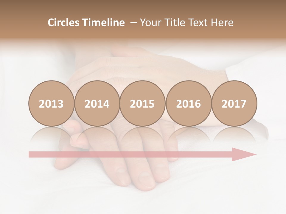 Old Grandmother Healthy PowerPoint Template