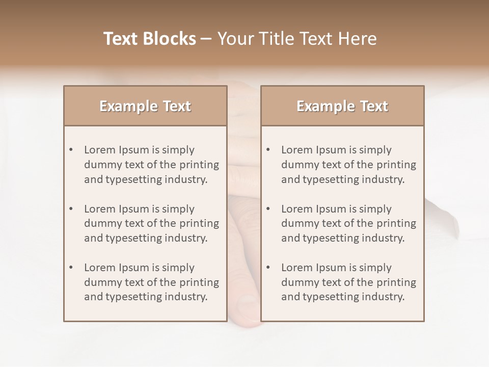 Old Grandmother Healthy PowerPoint Template