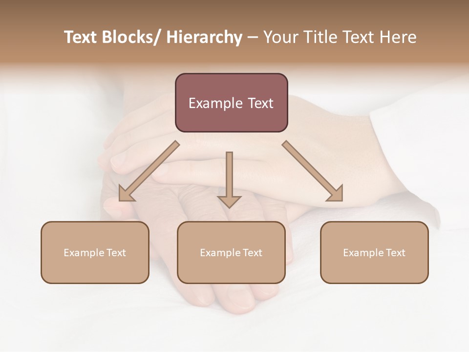 Old Grandmother Healthy PowerPoint Template