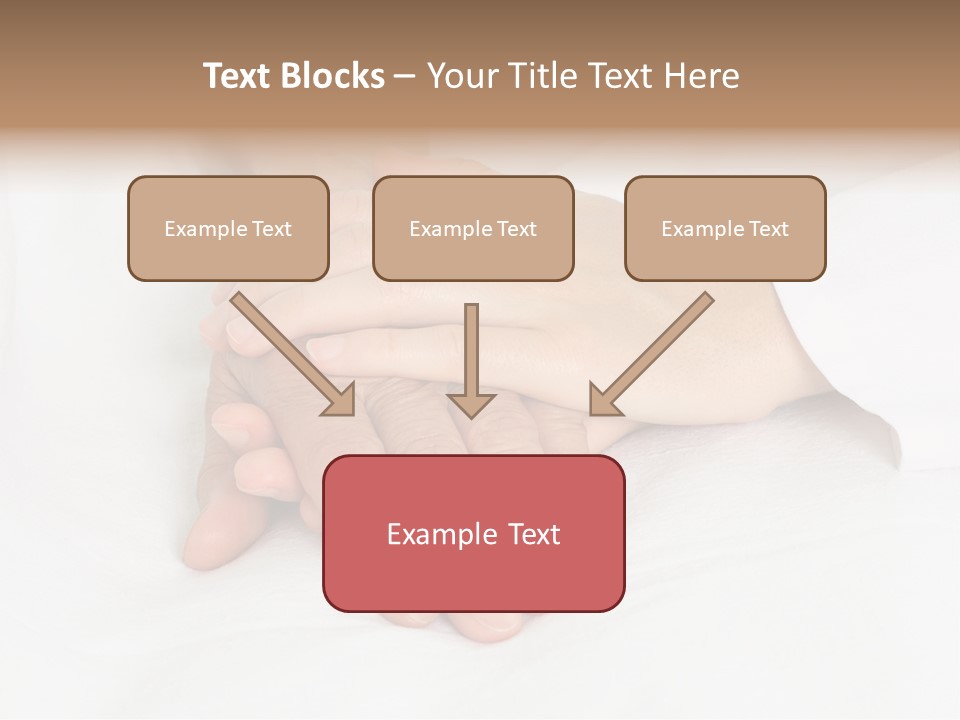 Old Grandmother Healthy PowerPoint Template
