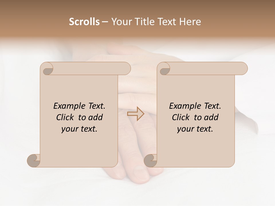 Old Grandmother Healthy PowerPoint Template