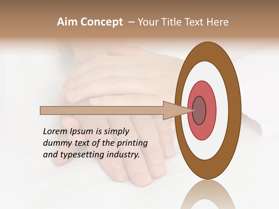 Old Grandmother Healthy PowerPoint Template