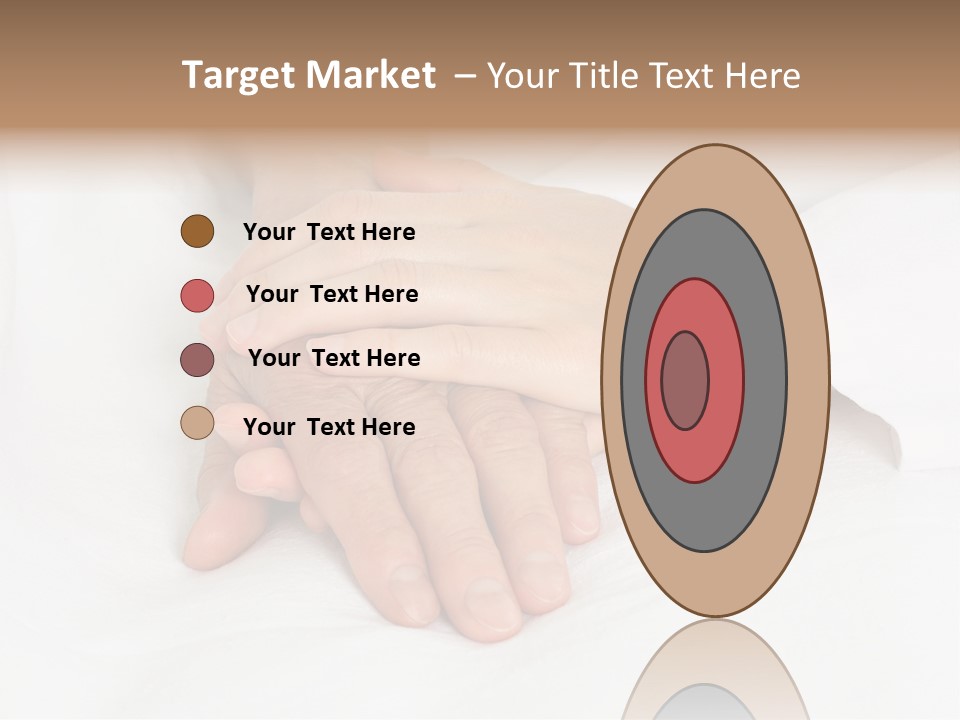 Old Grandmother Healthy PowerPoint Template