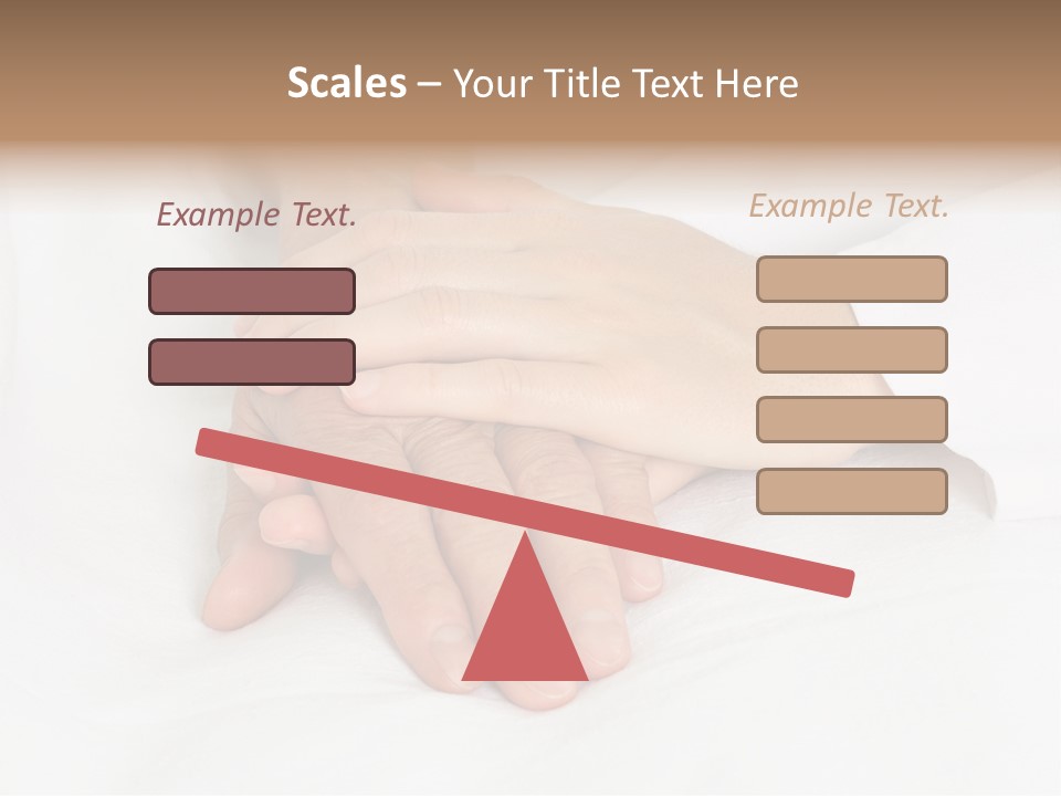 Old Grandmother Healthy PowerPoint Template