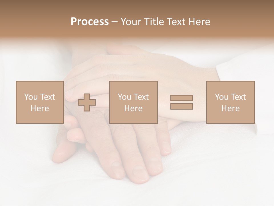 Old Grandmother Healthy PowerPoint Template