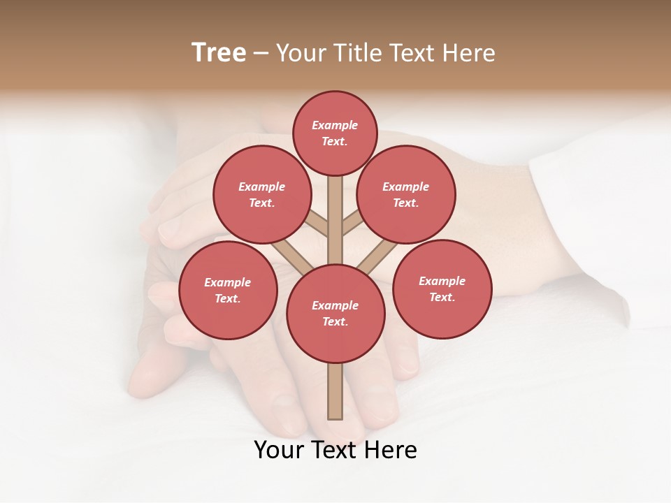 Old Grandmother Healthy PowerPoint Template