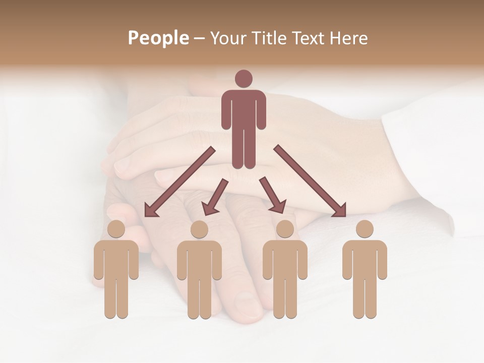 Old Grandmother Healthy PowerPoint Template