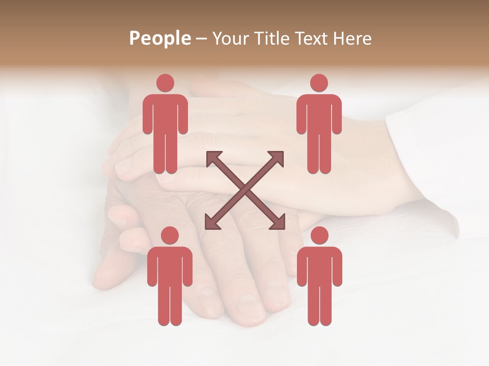 Old Grandmother Healthy PowerPoint Template