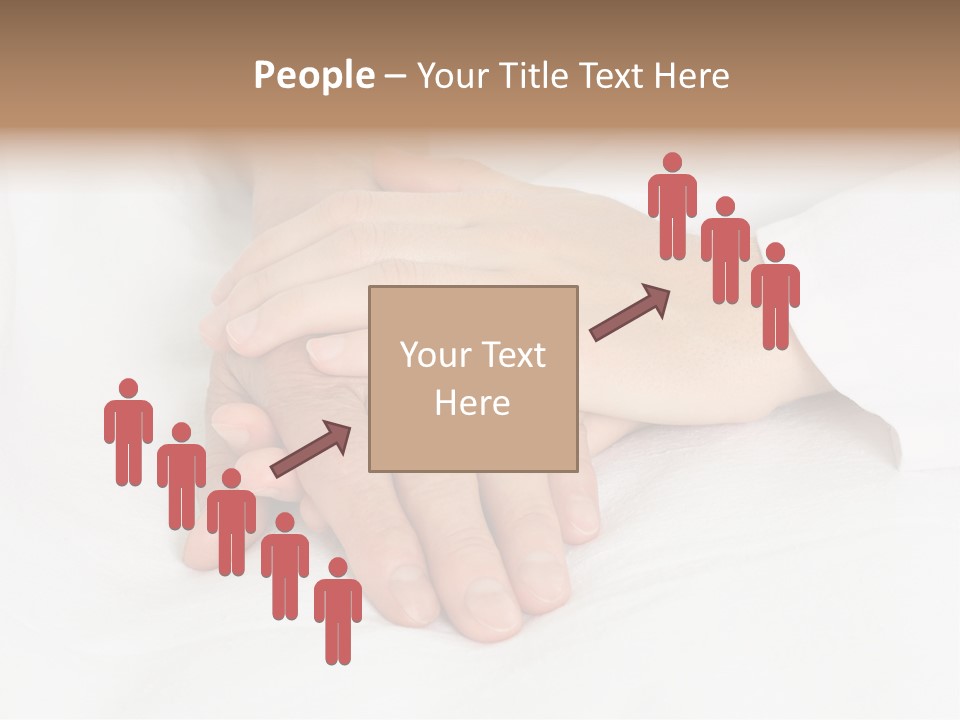 Old Grandmother Healthy PowerPoint Template