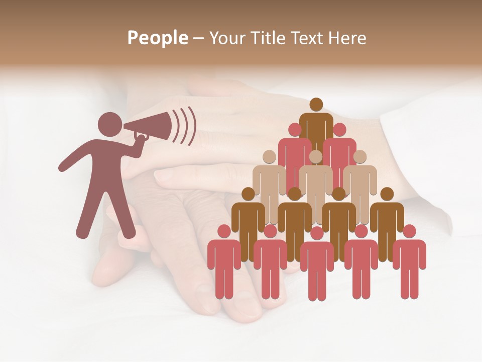 Old Grandmother Healthy PowerPoint Template