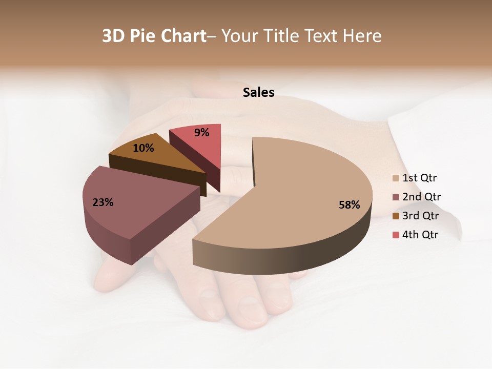 Old Grandmother Healthy PowerPoint Template