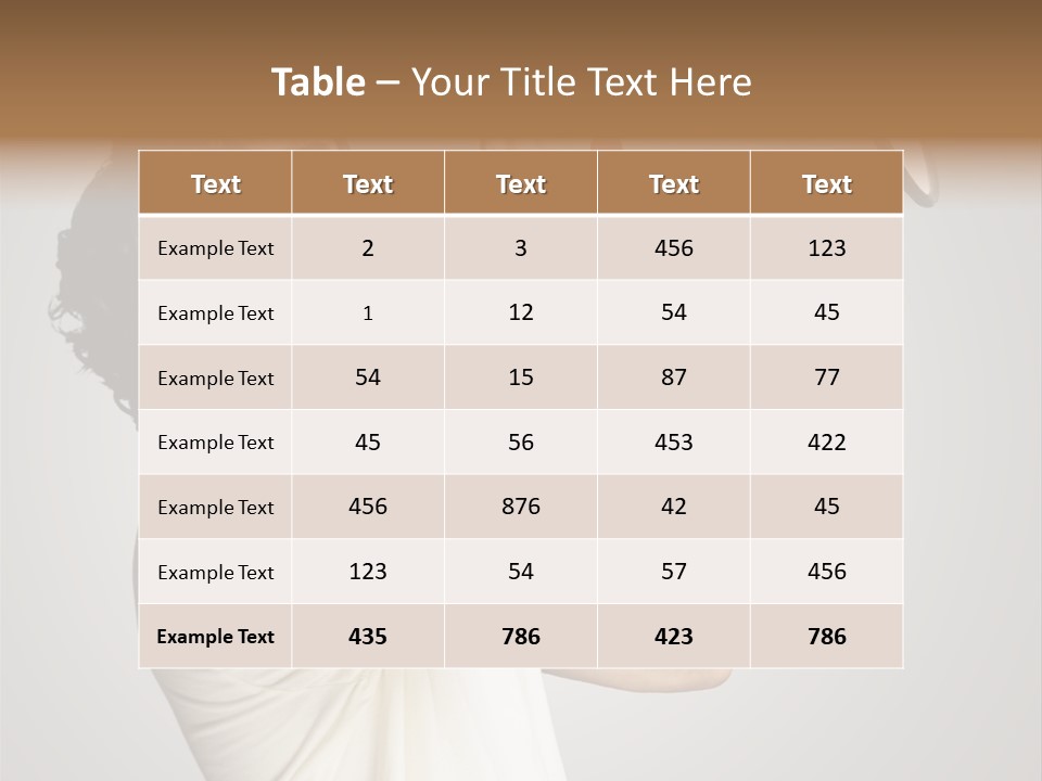 Person Megaphone Amplifier PowerPoint Template