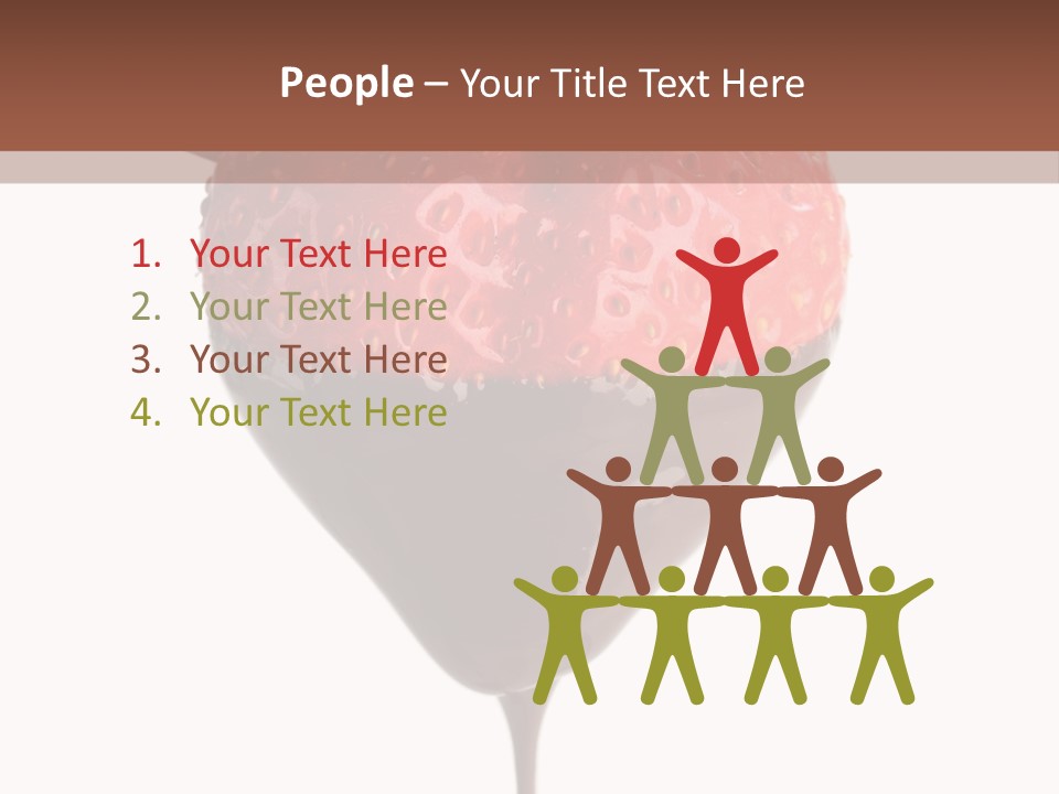 Party Fashion Resting PowerPoint Template