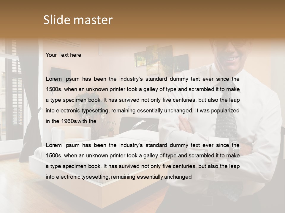 Background Professional Cheerful PowerPoint Template