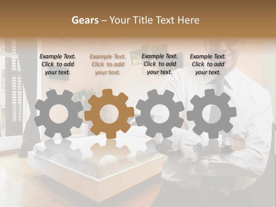 Background Professional Cheerful PowerPoint Template