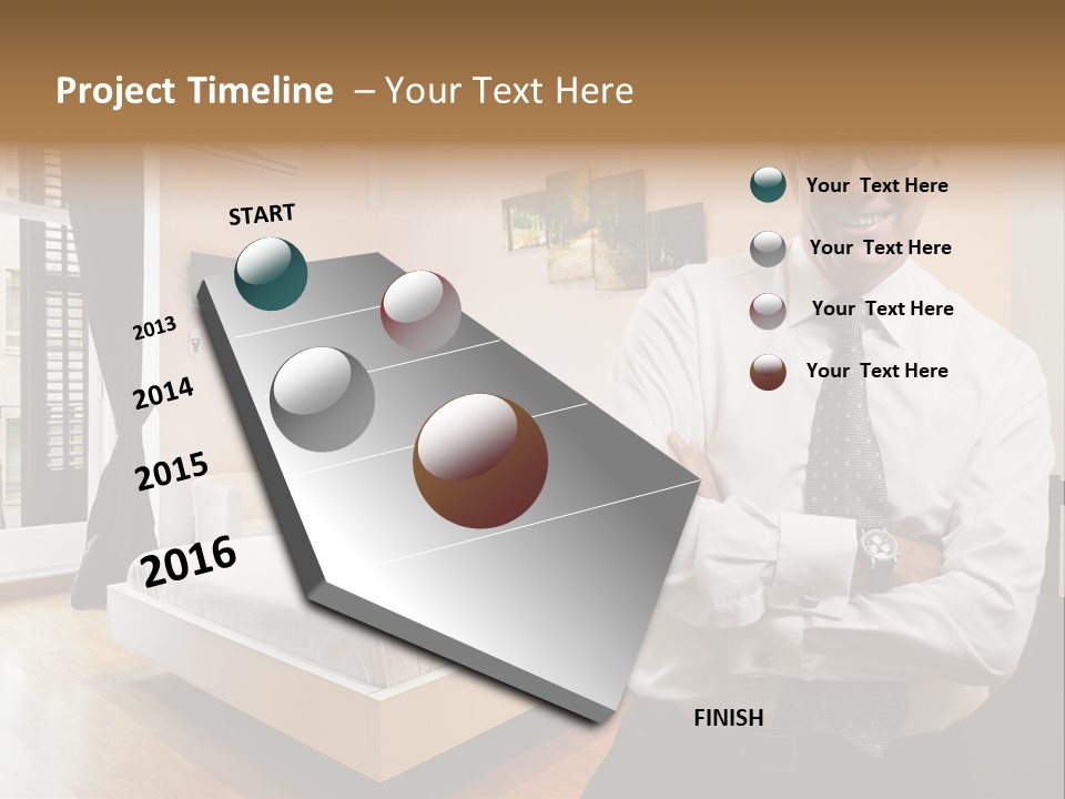 Background Professional Cheerful PowerPoint Template