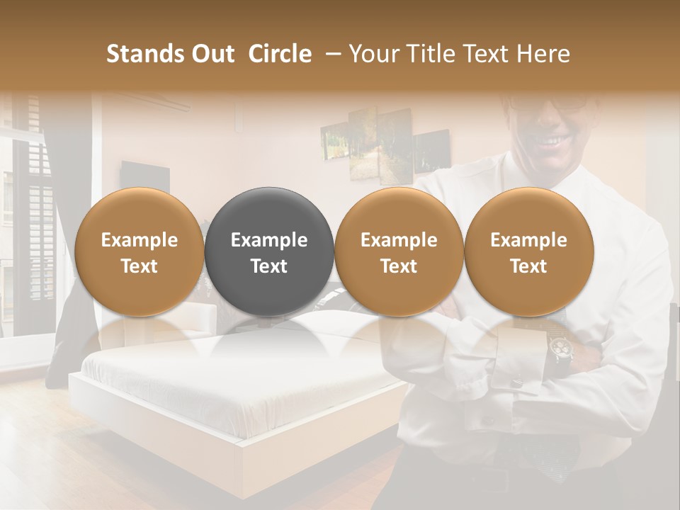 Background Professional Cheerful PowerPoint Template