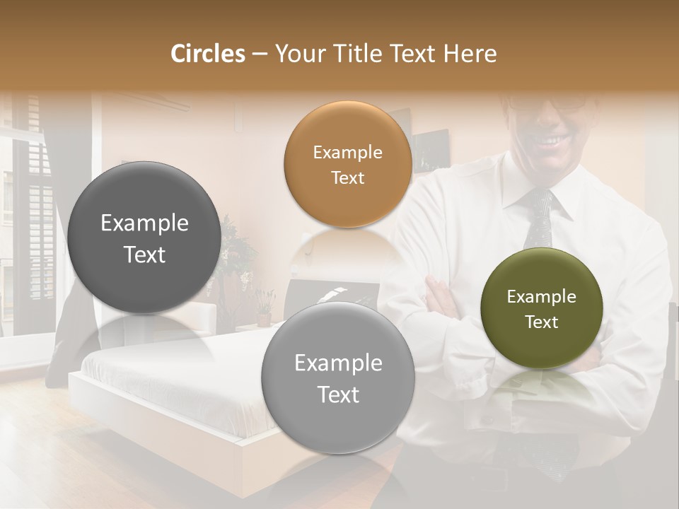 Background Professional Cheerful PowerPoint Template