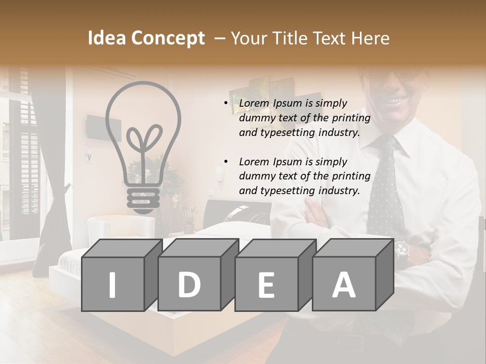 Background Professional Cheerful PowerPoint Template