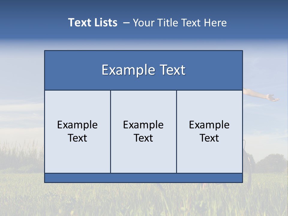 Recreational Person  PowerPoint Template
