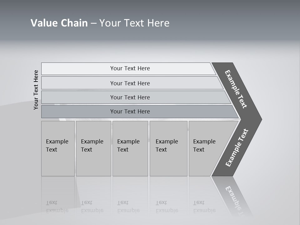 Support Product Hand PowerPoint Template