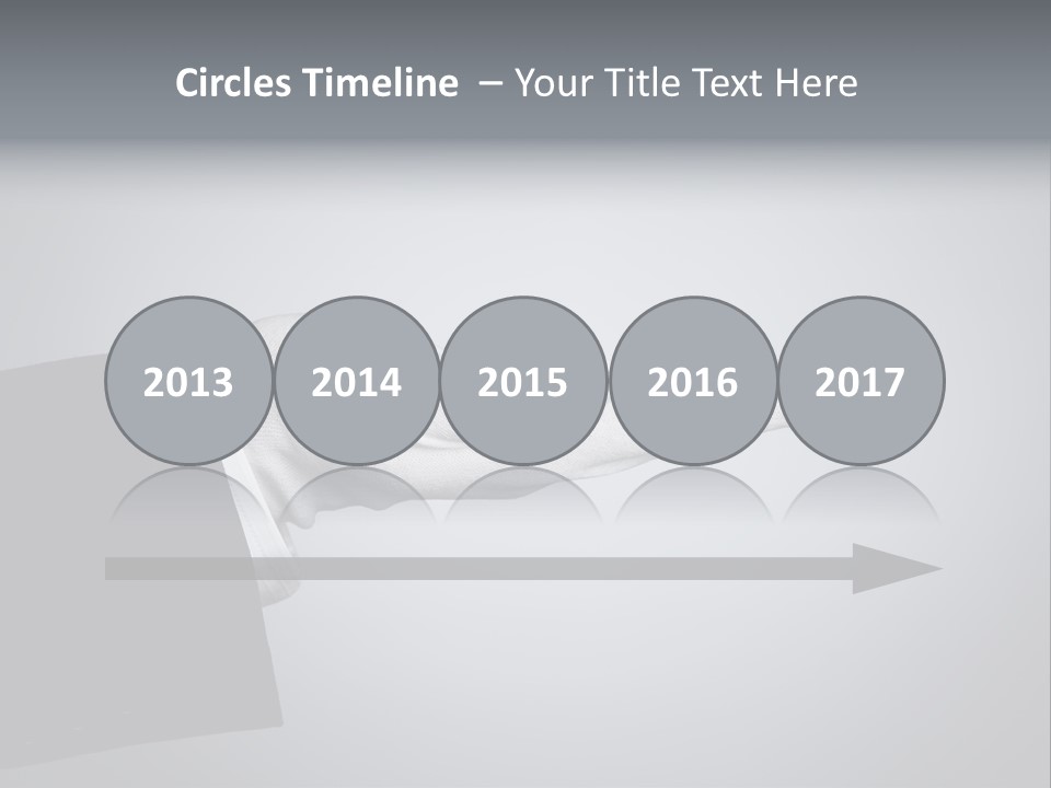 Support Product Hand PowerPoint Template