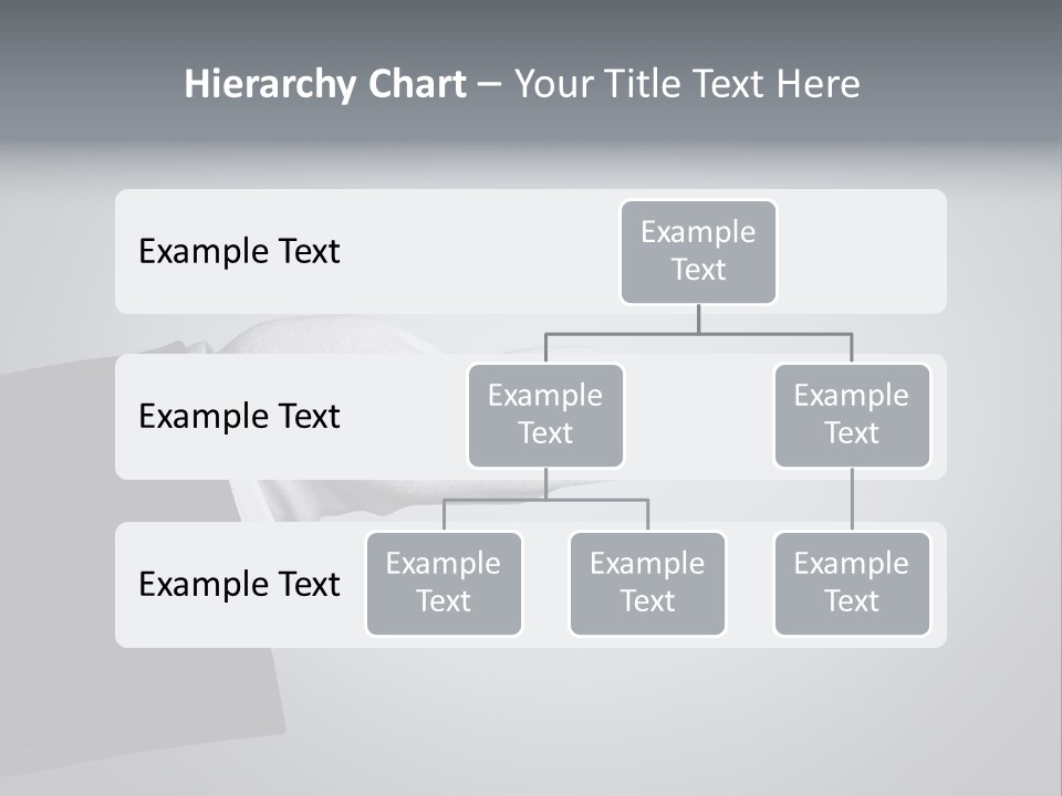 Support Product Hand PowerPoint Template