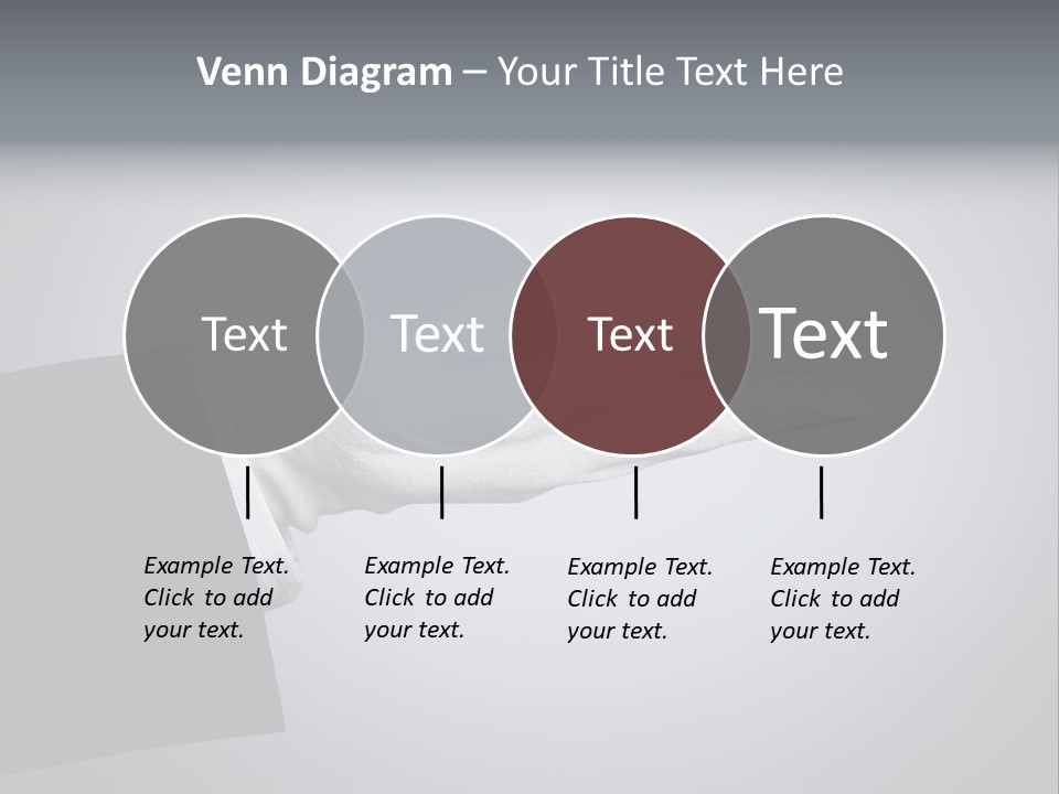 Support Product Hand PowerPoint Template