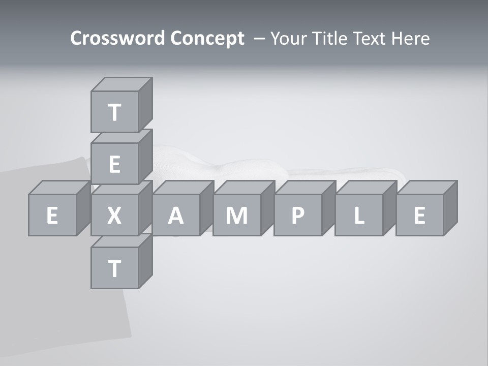 Support Product Hand PowerPoint Template