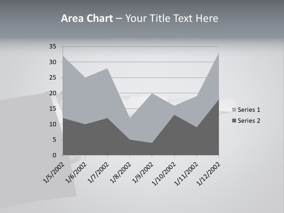 Support Product Hand PowerPoint Template