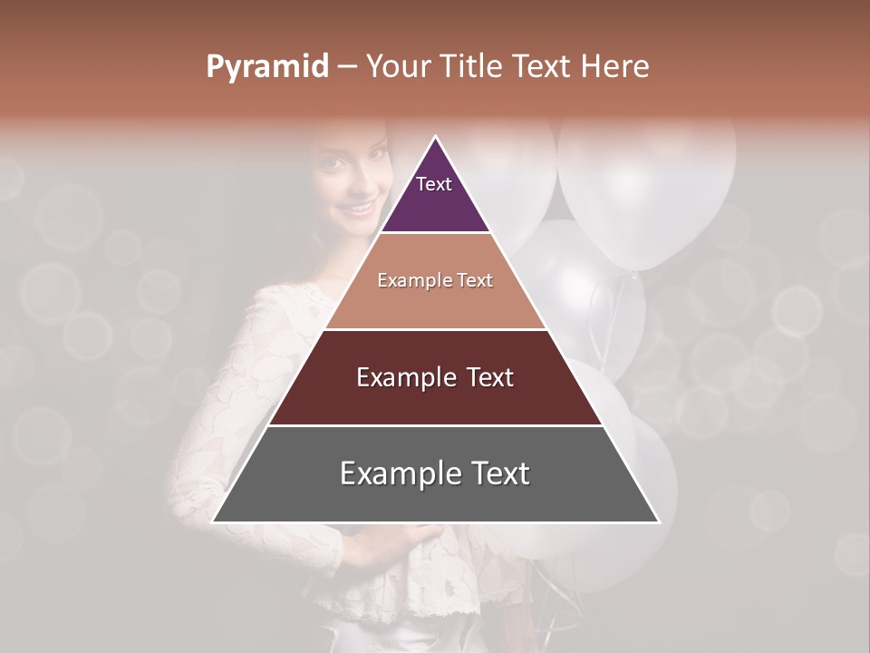 Party Fashion Resting PowerPoint Template