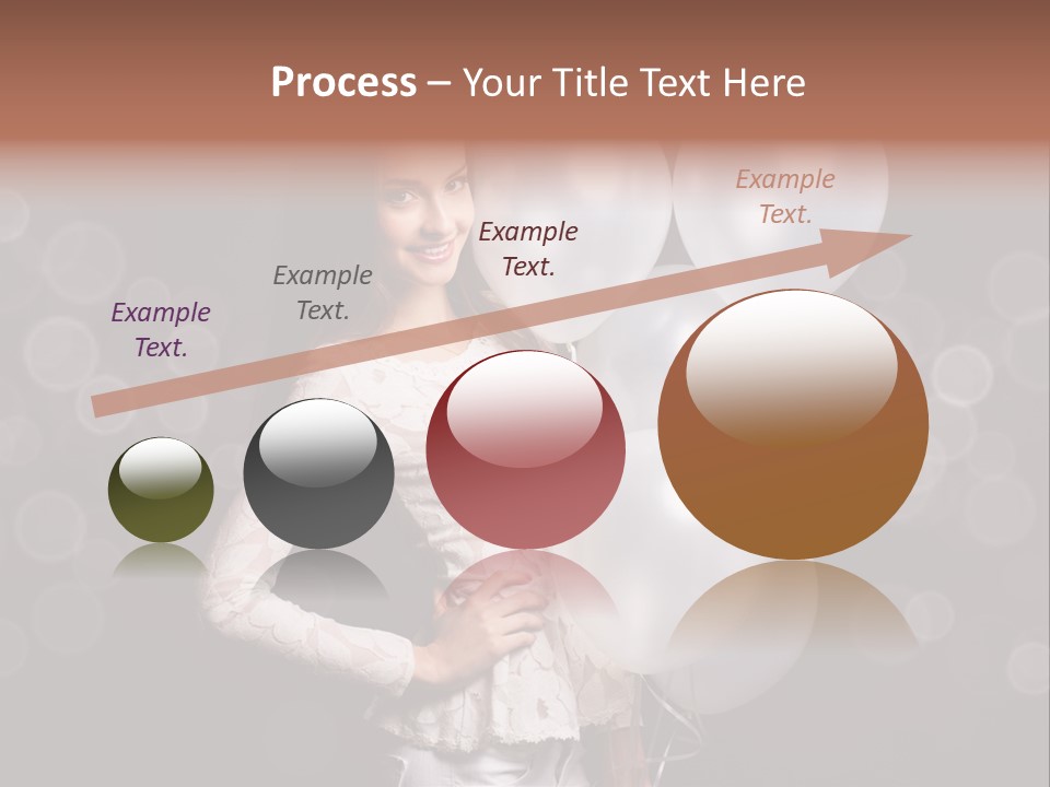 Party Fashion Resting PowerPoint Template