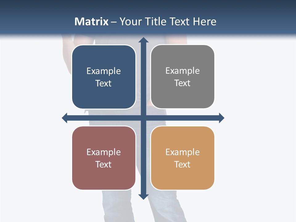 Looking S Hand PowerPoint Template