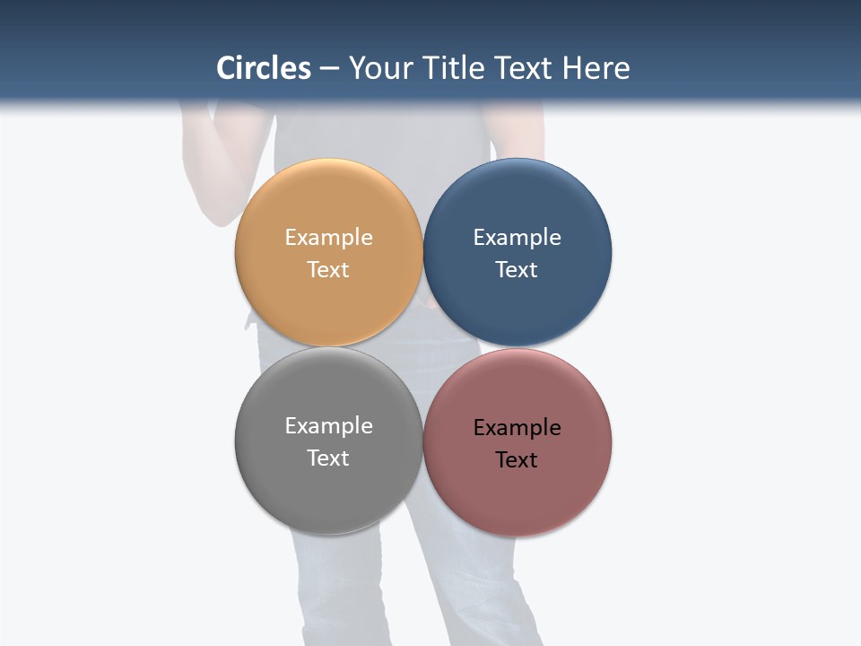 Looking S Hand PowerPoint Template