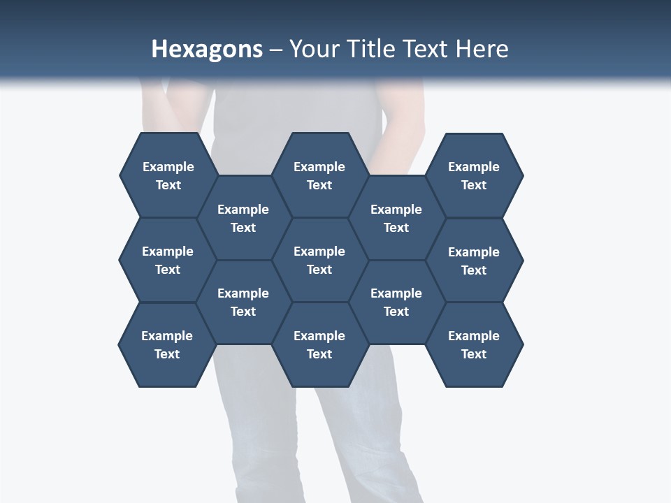 Looking S Hand PowerPoint Template