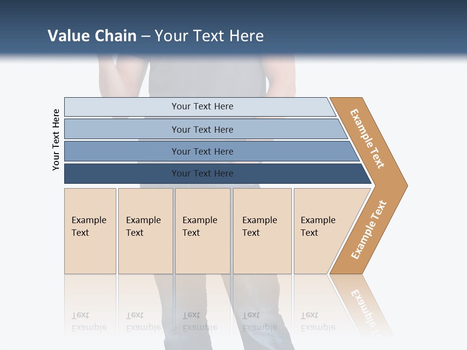 Looking S Hand PowerPoint Template