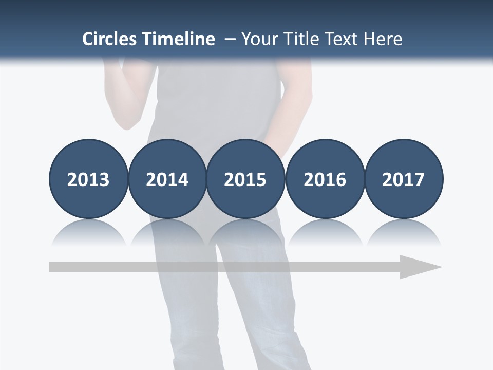 Looking S Hand PowerPoint Template