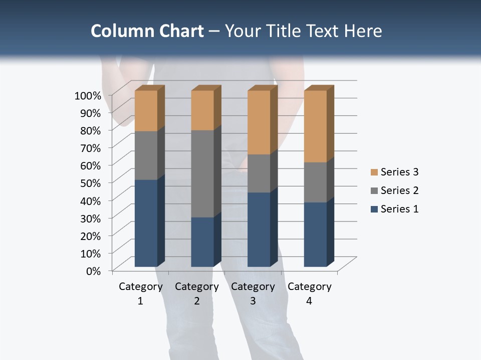 Looking S Hand PowerPoint Template
