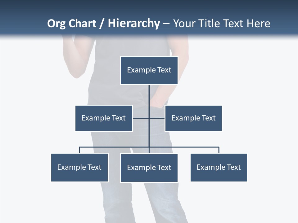 Looking S Hand PowerPoint Template