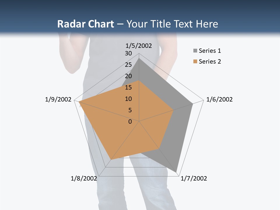 Looking S Hand PowerPoint Template